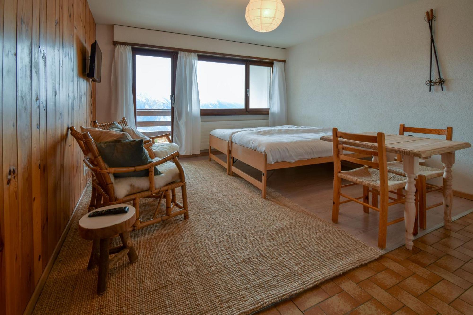 Apartment Mont-Parrain La Tzoumaz Exterior foto